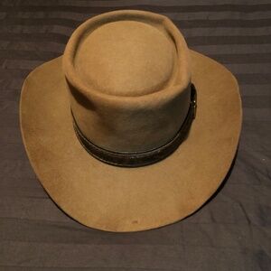 Vintage Stetson Revenger 3XXX Beaver Felt Gambler Style Western Hat size 7